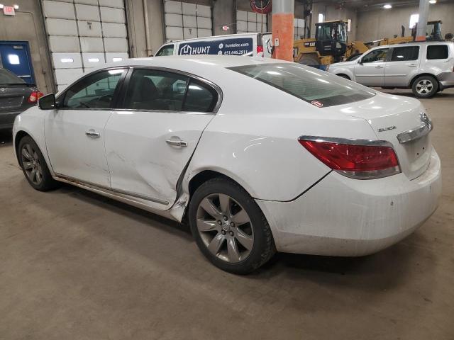 1G4GC5EG6AF217054 - 2010 BUICK LACROSSE CXL WHITE photo 2