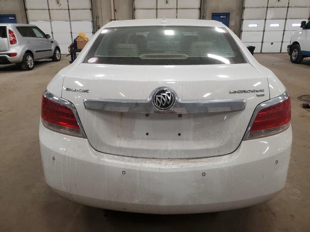 1G4GC5EG6AF217054 - 2010 BUICK LACROSSE CXL WHITE photo 6