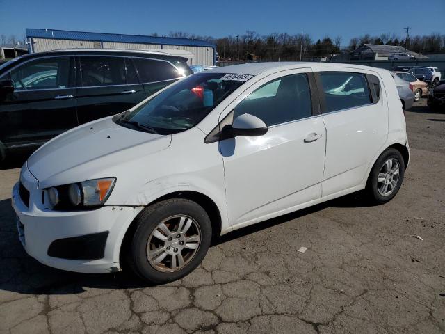 1G1JC6SH0E4215226 - 2014 CHEVROLET SONIC LS LT WHITE photo 1