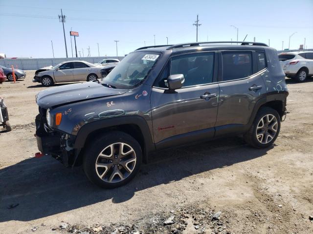 ZACCJBCB9HPF25857 - 2017 JEEP RENEGADE TRAILHAWK GRAY photo 1