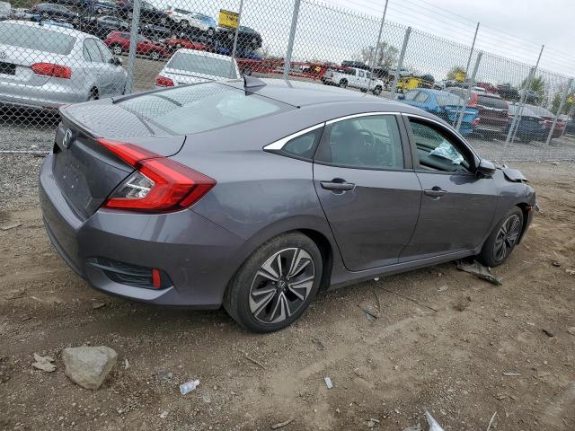 2HGFC1F78JH644548 - 2018 HONDA CIVIC EXL GRAY photo 3