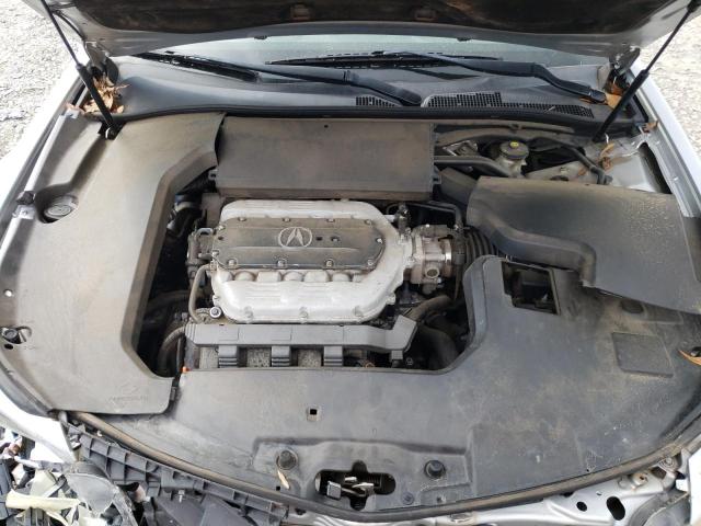 19UUA8F25CA018645 - 2012 ACURA TL SILVER photo 11