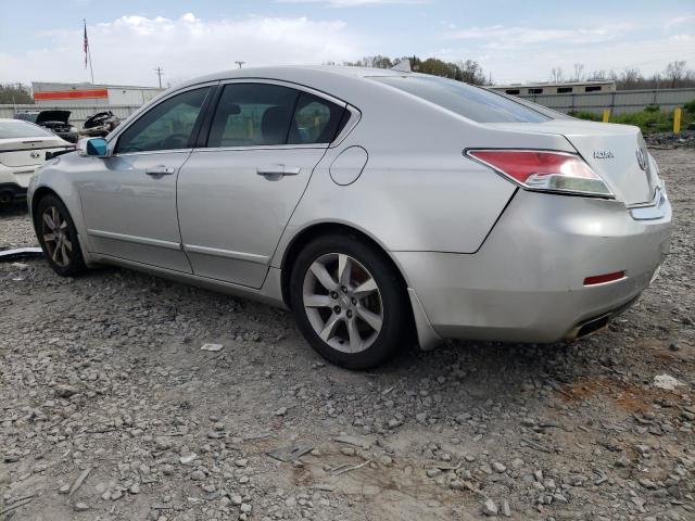 19UUA8F25CA018645 - 2012 ACURA TL SILVER photo 2