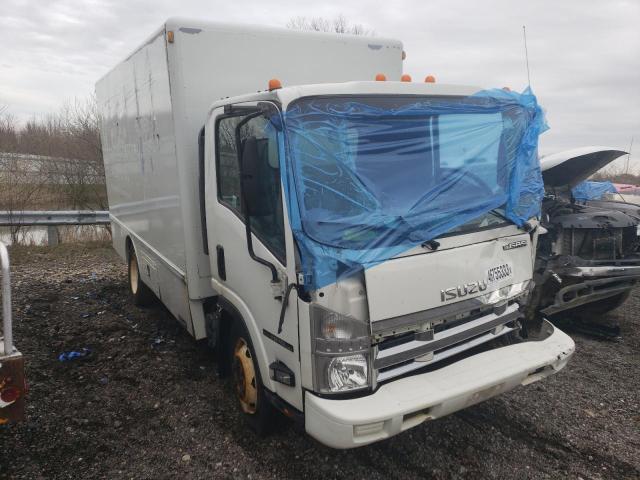 54DC4W1B4FS804606 - 2015 ISUZU NPR HD WHITE photo 4