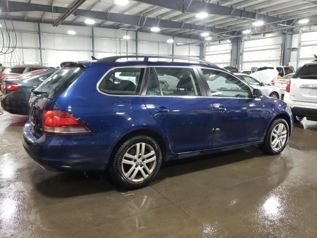 3VWPL7AJ5BM633886 - 2011 VOLKSWAGEN JETTA TDI BLUE photo 3