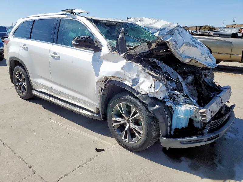 5TDKKRFH6GS153753 - 2016 TOYOTA HIGHLANDER XLE 白色 照片 4