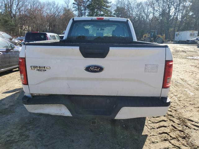 1FTEX1CP1FKD92855 - 2015 FORD F150 SUPER CAB WHITE photo 6