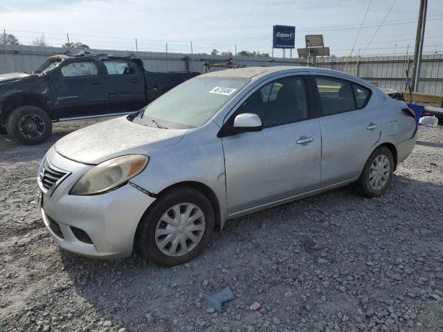 3N1CN7AP3CL888904 - 2012 NISSAN VERSA S SILVER photo 1