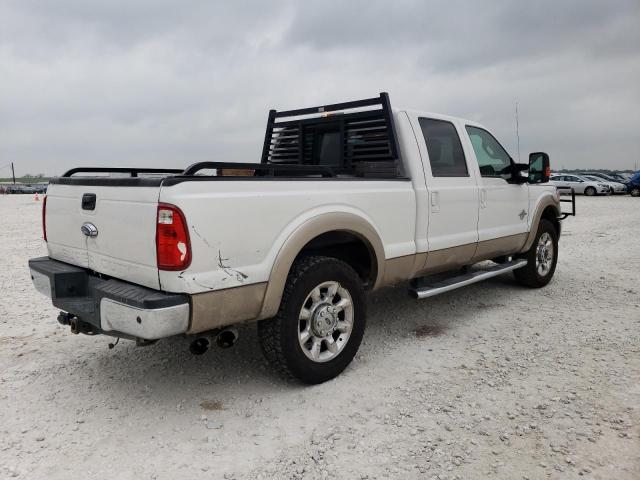 1FT7W2BT6DEB12956 - 2013 FORD F250 SUPER DUTY WHITE photo 3