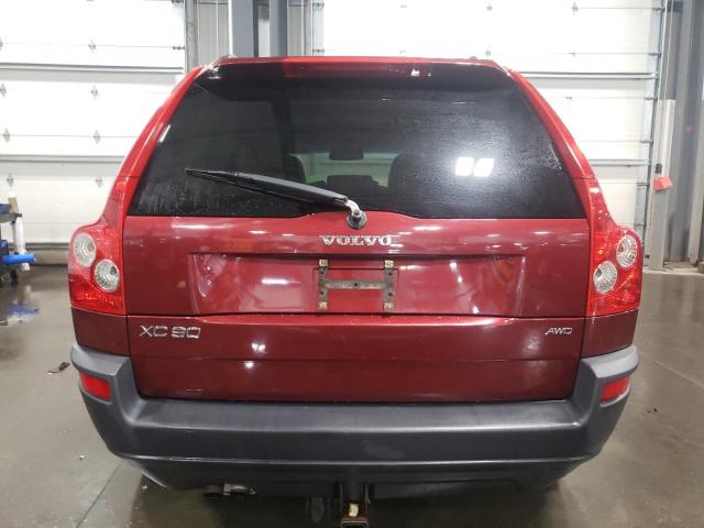 YV4CM592561304721 - 2006 VOLVO XC90 RED photo 6