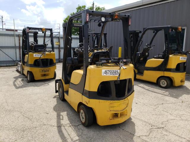 C910V09623S - 2019 YALE FORKLIFT YELLOW photo 3