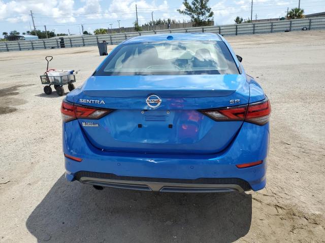 3N1AB8DV6LY219576 - 2020 NISSAN SENTRA SR BLUE photo 6