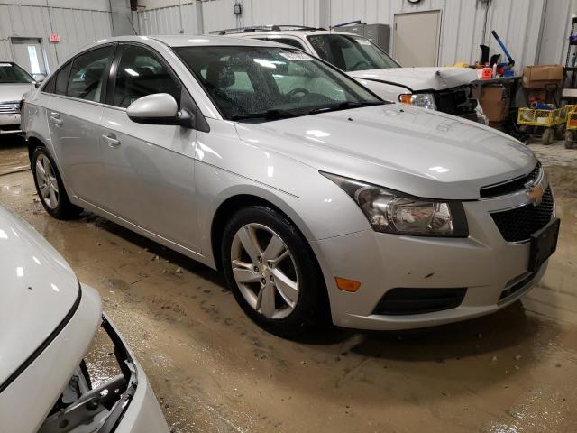 1G1P75SZ2E7474767 - 2014 CHEVROLET CRUZE SILVER photo 4