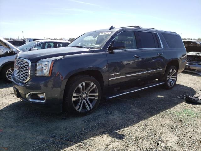 1GKS2HKJ0KR323863 - 2019 GMC YUKON XL DENALI BLUE photo 1