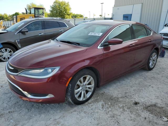 1C3CCCAB5FN559145 - 2015 CHRYSLER 200 LIMITED MAROON photo 1