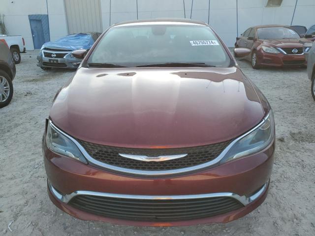 1C3CCCAB5FN559145 - 2015 CHRYSLER 200 LIMITED MAROON photo 5