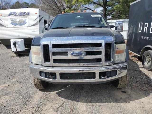 1FDXW46R78EB65404 - 2008 FORD F450 SUPER DUTY CHARCOAL photo 5