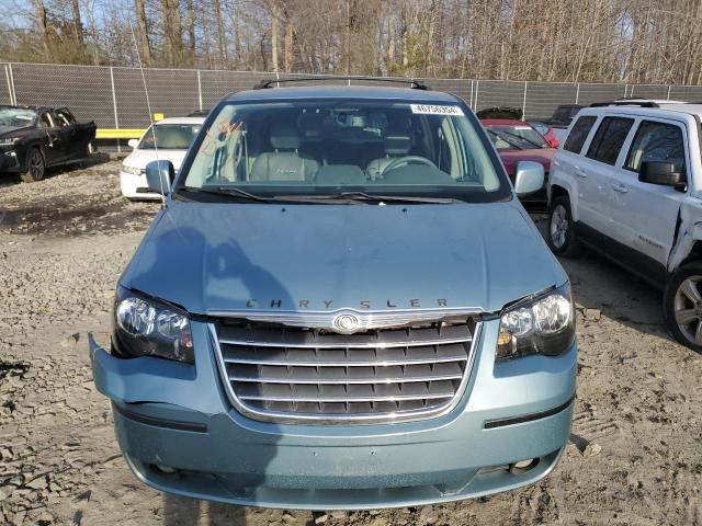 2A8HR54P58R709790 - 2008 CHRYSLER TOWN & COU TOURING BLUE photo 5