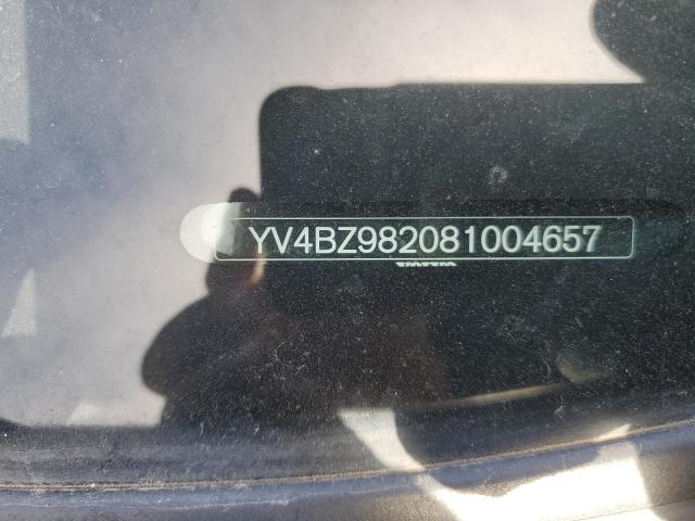 YV4BZ982081004657 - 2008 VOLVO XC70 SILVER photo 12