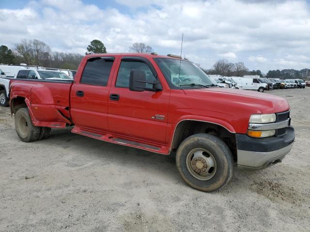 1GCJK33171F157267 - 2001 CHEVROLET SILVERADO K3500 RED photo 4