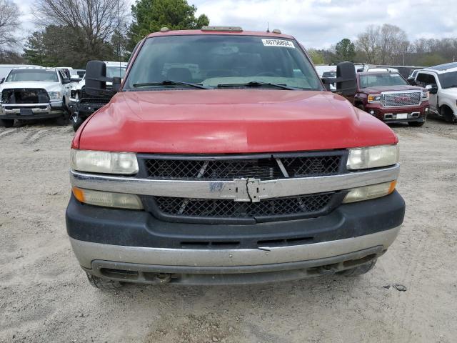 1GCJK33171F157267 - 2001 CHEVROLET SILVERADO K3500 RED photo 5