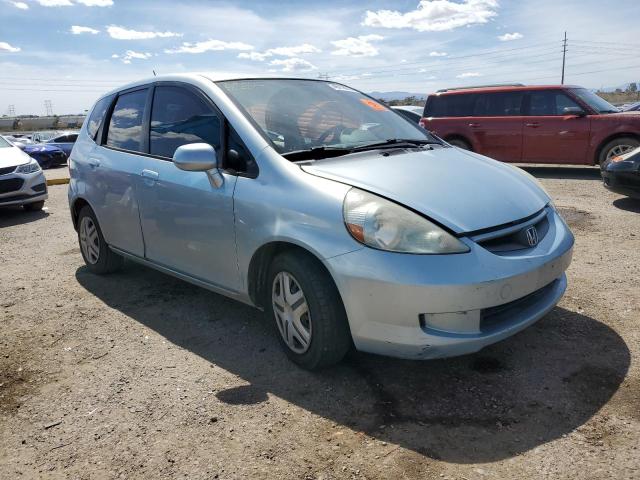 JHMGD37477S066944 - 2007 HONDA FIT BLUE photo 4