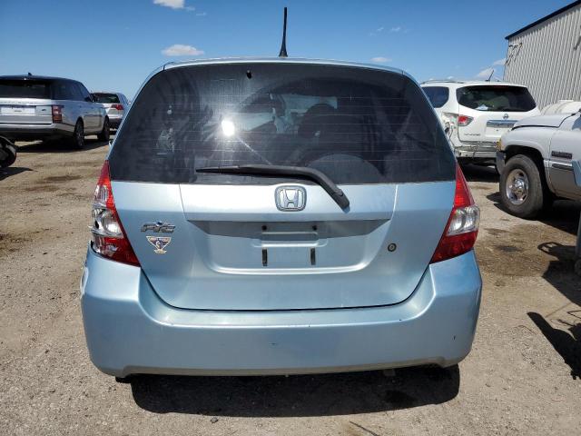 JHMGD37477S066944 - 2007 HONDA FIT BLUE photo 6