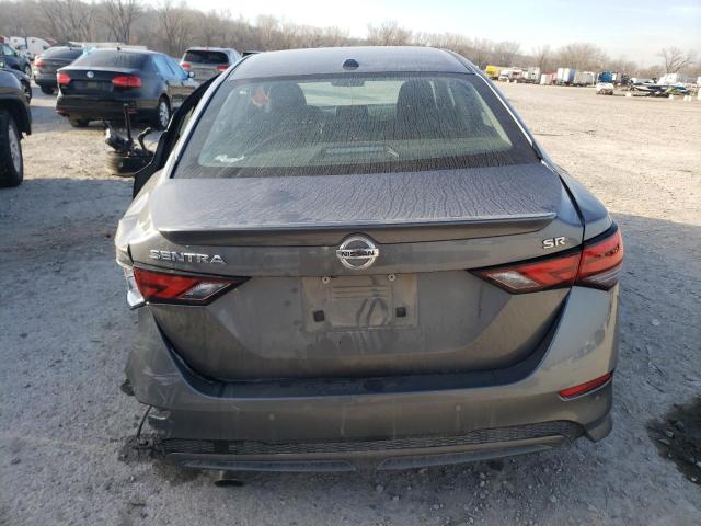 3N1AB8DV6MY267810 - 2021 NISSAN SENTRA SR GRAY photo 6