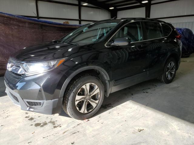 5J6RW6H38JL000670 - 2018 HONDA CR-V LX BLACK photo 1