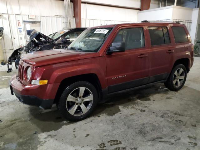 1C4NJPFAXHD188199 - 2017 JEEP PATRIOT LATITUDE RED photo 1