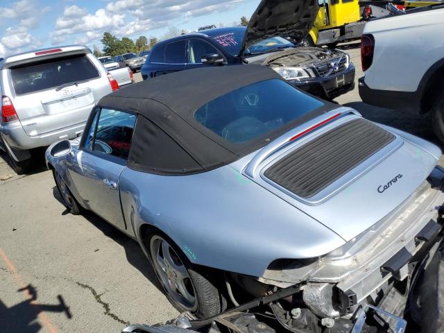 WP0CA2996SS342955 - 1995 PORSCHE 911 CARRERA 2 SILVER photo 2