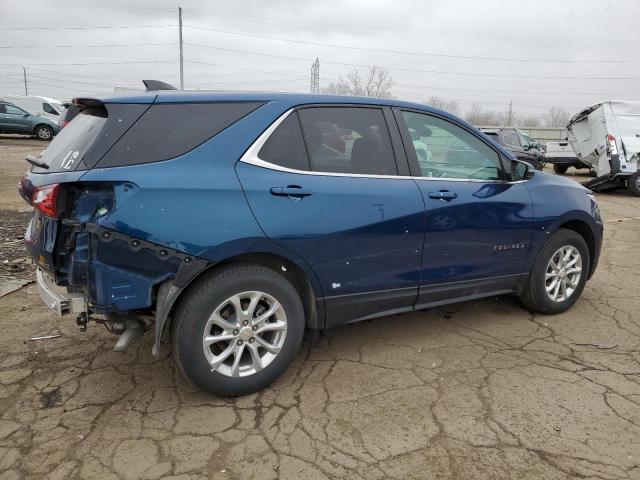 2GNAXUEVXM6110716 - 2021 CHEVROLET EQUINOX LT BLUE photo 3