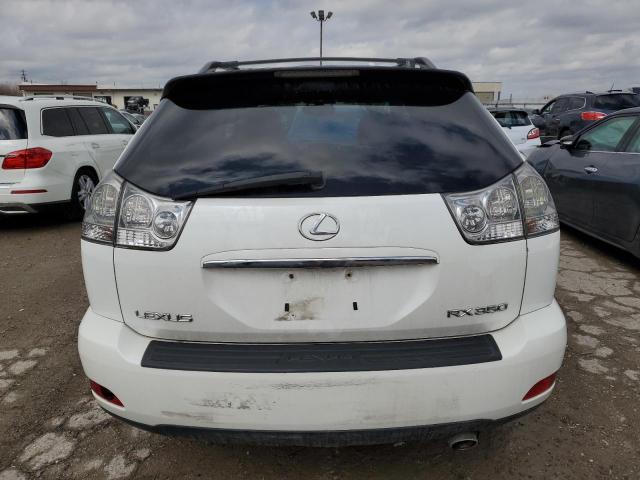 2T2HK31U97C045563 - 2007 LEXUS RX 350 WHITE photo 6