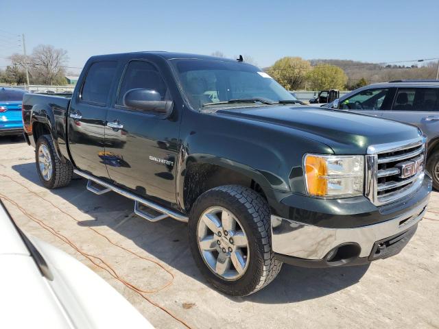 3GTP2WE76DG247946 - 2013 GMC SIERRA K1500 SLT GREEN photo 4