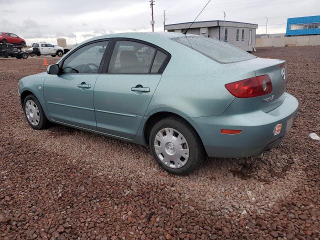 JM1BK12F541165651 - 2004 MAZDA 3 I TURQUOISE photo 2