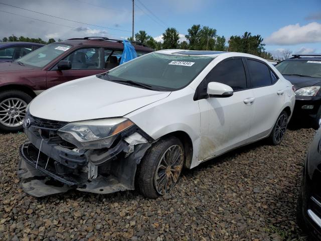 2T1BURHE4GC560489 - 2016 TOYOTA COROLLA L WHITE photo 1