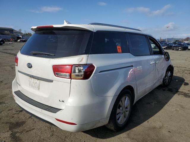 KNDMB5C10H6242292 - 2017 KIA SEDONA LX WHITE photo 3