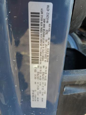 3C6URVJG1LE117167 - 2020 RAM PROMASTER 3500 HIGH ლურჯი ფოტო 13