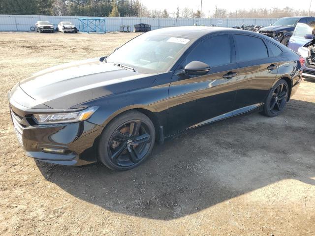 1HGCV2E33LA801096 - 2020 HONDA ACCORD SPORT BLACK photo 1