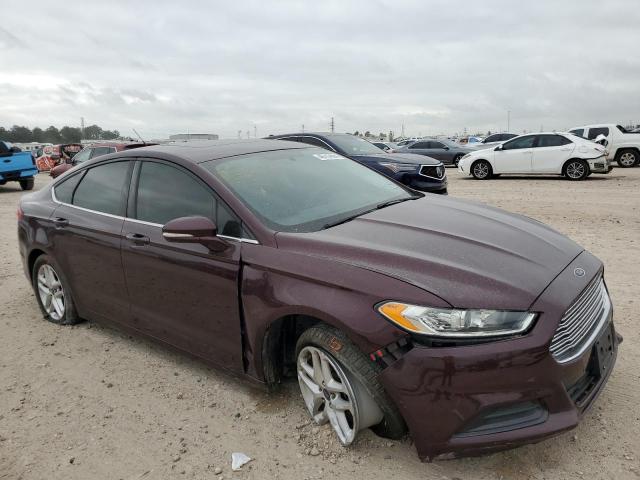 3FA6P0H76DR125524 - 2013 FORD FUSION SE MAROON photo 4