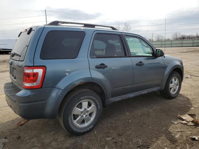 1FMCU9D76CKA87386 - 2012 FORD ESCAPE XLT BLUE photo 3