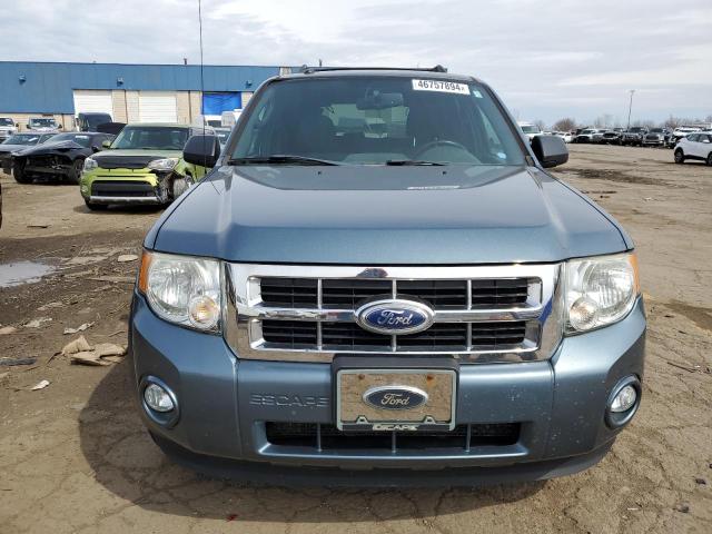 1FMCU9D76CKA87386 - 2012 FORD ESCAPE XLT BLUE photo 5