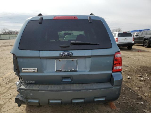 1FMCU9D76CKA87386 - 2012 FORD ESCAPE XLT BLUE photo 6