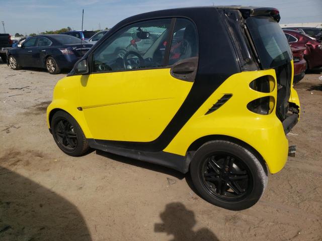 WMEEJ3BA2DK662541 - 2013 SMART FORTWO PURE YELLOW photo 2