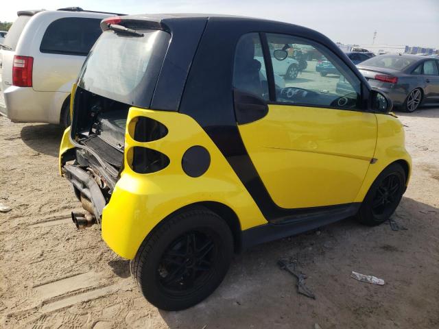 WMEEJ3BA2DK662541 - 2013 SMART FORTWO PURE YELLOW photo 3