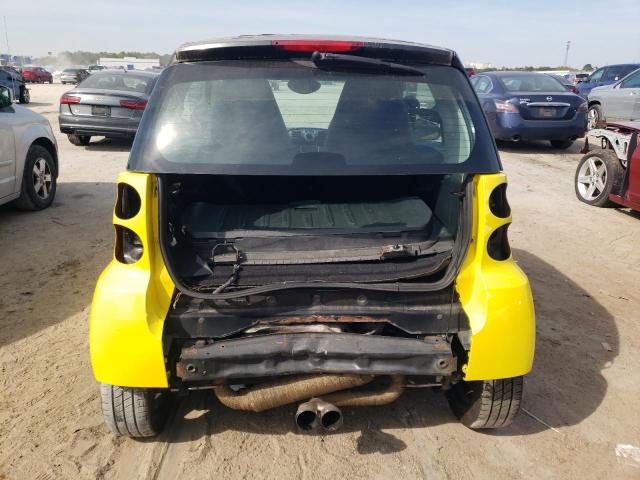 WMEEJ3BA2DK662541 - 2013 SMART FORTWO PURE YELLOW photo 6