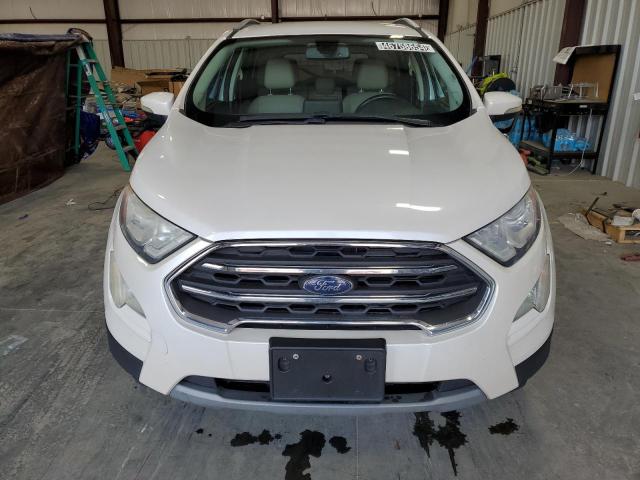 MAJ3P1VEXJC208962 - 2018 FORD ECOSPORT TITANIUM WHITE photo 5