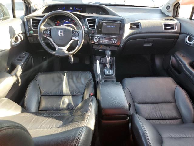 2HGFB2F91FH522969 - 2015 HONDA CIVIC EXL ნაცრისფერი ფოტო 8