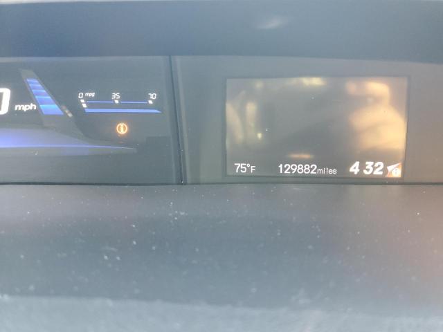 2HGFB2F91FH522969 - 2015 HONDA CIVIC EXL ნაცრისფერი ფოტო 9