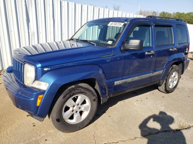 1J4PP2GK9AW136598 - 2010 JEEP LIBERTY SPORT BLUE photo 1